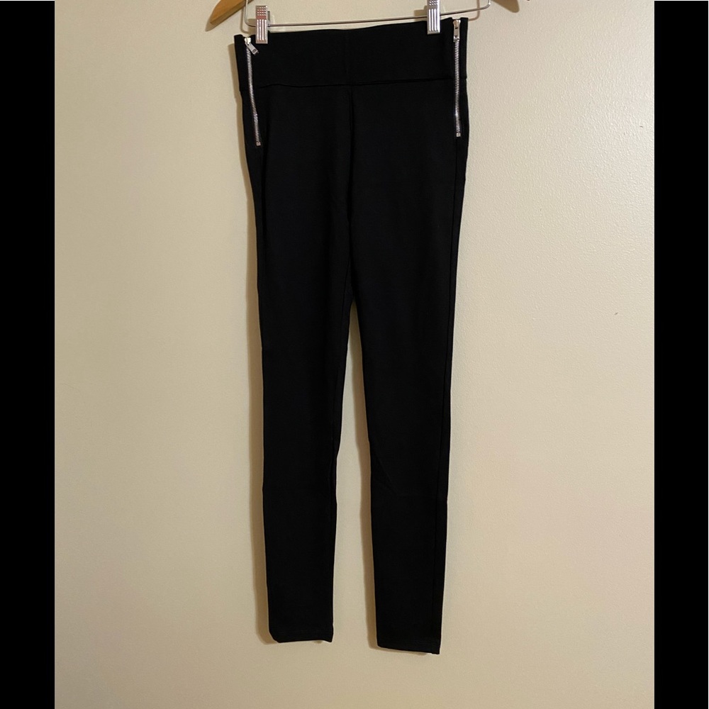 New Stitch Fix S&D Valorie Side Zip Black Leggings